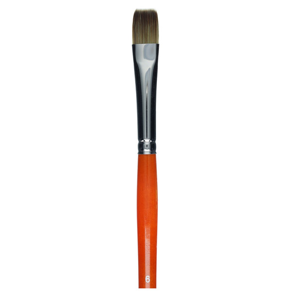 Connoisseur Synthetic Mongoose Brush Long Handle Bright 6