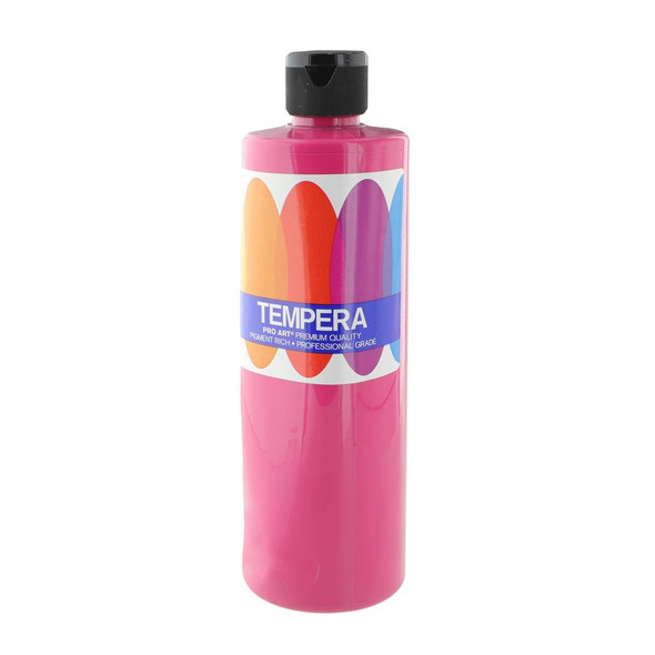 Pro Art Tempera Paint Liquid 16oz Magenta