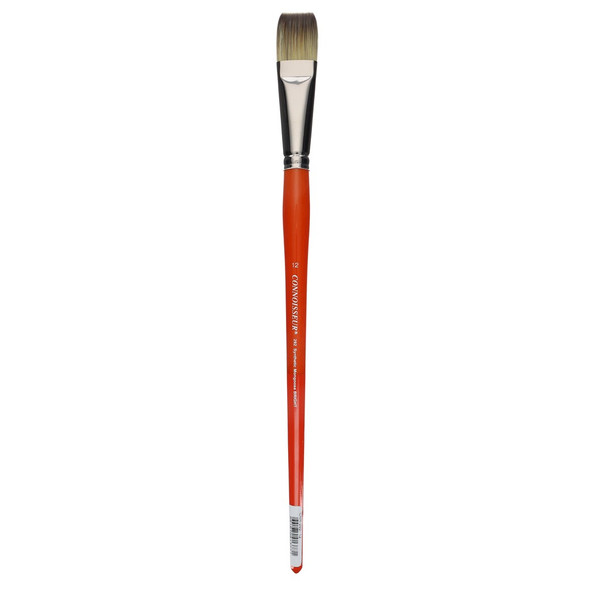 Connoisseur Synthetic Mongoose Brush Long Handle Bright 12