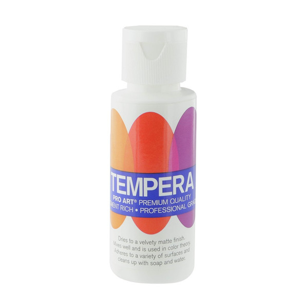 Pro Art Tempera Paint Liquid 2oz White