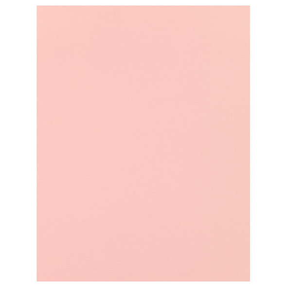 Paper Accents Cardstock 8.5 inch x 11 inch Textured 73lb Strawberry Cream 1000pc Box