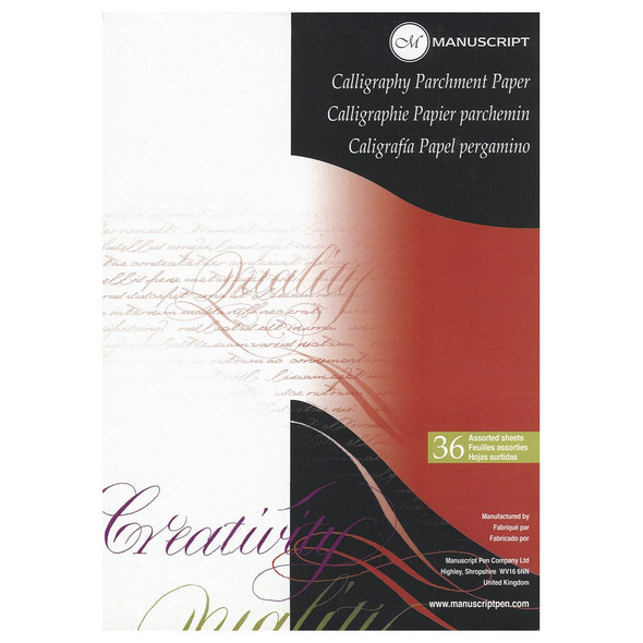 Manuscript Calligraphy Parchment Paper 36pc