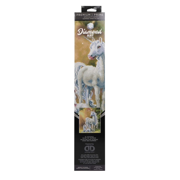 Diamond Art Kit Premium 16 inch X 20 inch Unicorns