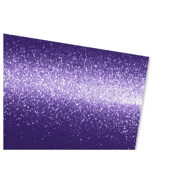 PA Vinyl Permanent Roll 12 inch x 36 inch Fine Glitter Amethyst