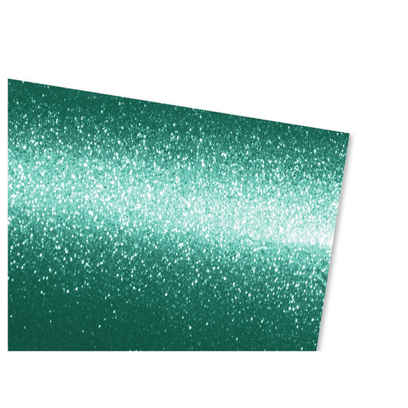 PA Vinyl Permanent Roll 12 inch x 36 inch Fine Glitter Jade