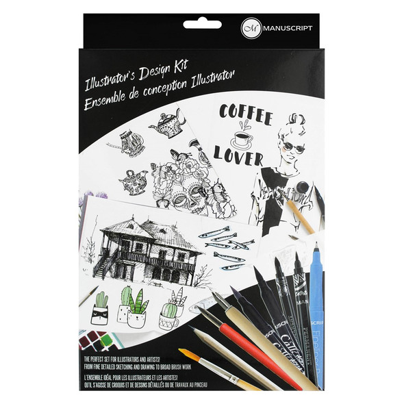 Manuscript Illustrator Design Kit 14pc