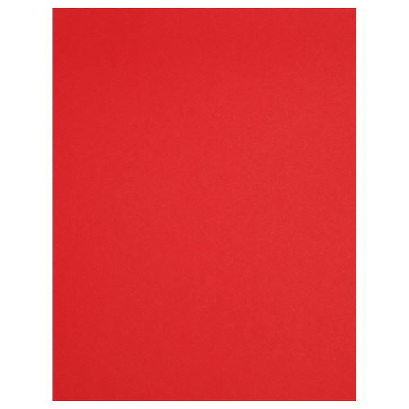 Paper Accents Cardstock 8.5 inch x 11 inch Smooth 65lb Scarlet 1000pc Box