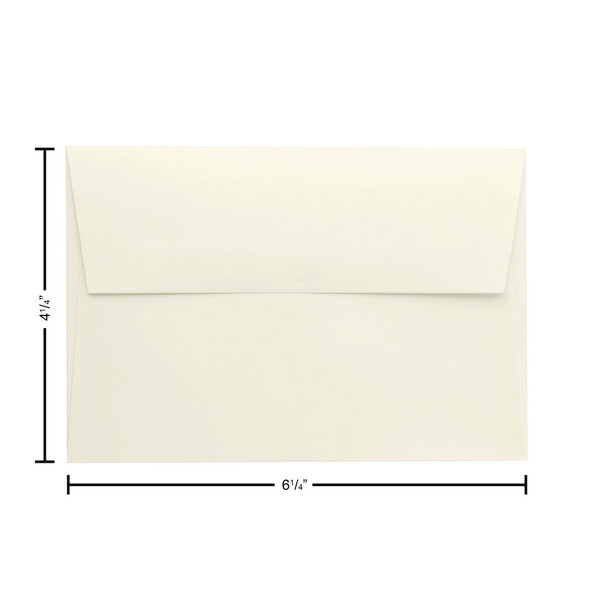 Paper Accents Envelopes 4.25 inch x 6.25 inch Cream 10pc