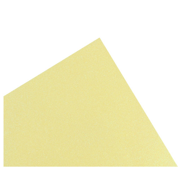 Paper Accents Glitter Cardstock 8.5 inch x 11 inch 85lb Iridescent Lemon Cello 15pc