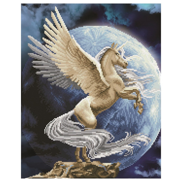 Diamond Art Kit Advanced 16 inch x 20 inch Pegasus