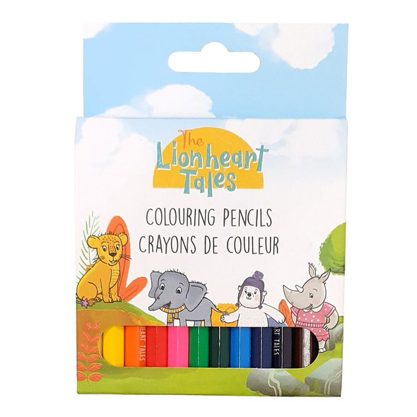 Manuscript Collection Lionheart Colouring Pencils Mini 12pc