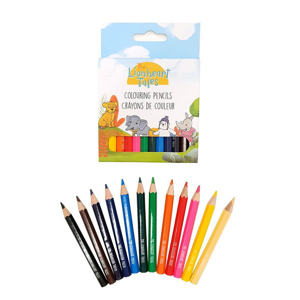 Manuscript Collection Lionheart Colouring Pencils Mini 12pc