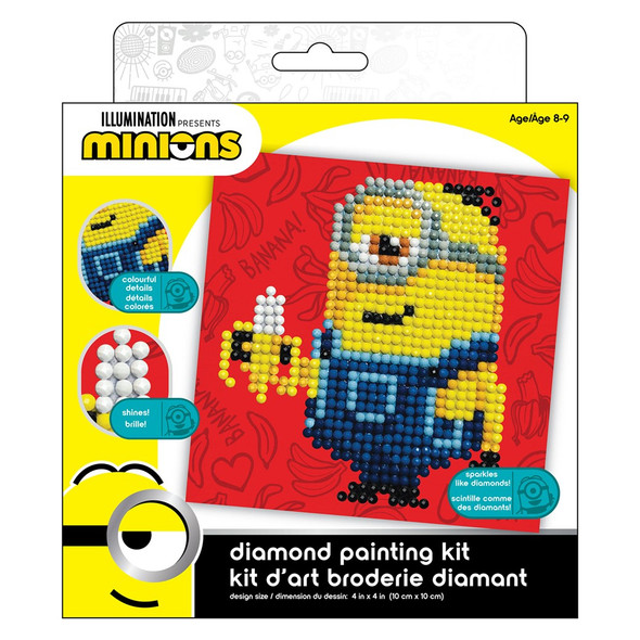 Camelot Dots Diamond Painting Kit Beginner Minion