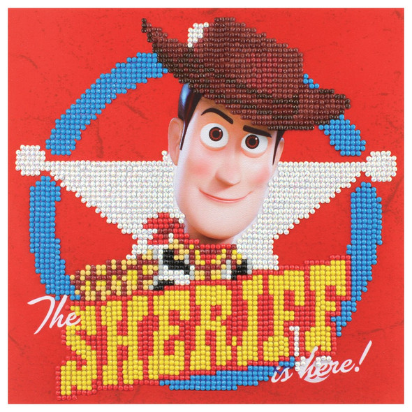 Camelot Dots Diamond Painting Kit Beginner Disney Woody Sheriff Is Here