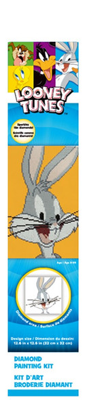 Camelot Dots Diamond Painting Kit Intermediate Looney Tunes Bugs Bunny