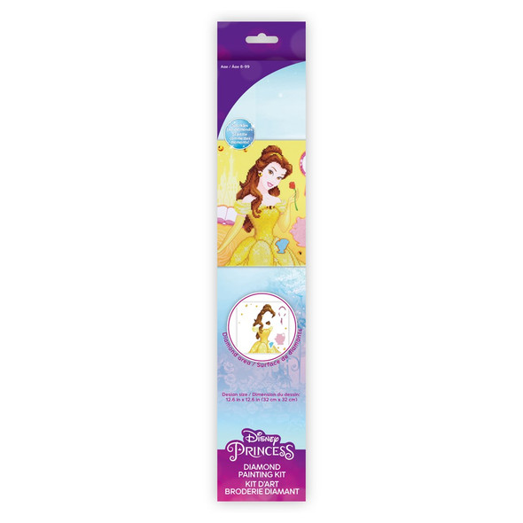 Camelot Dots Diamond Painting Kit Intermediate Disney Belle Beauty