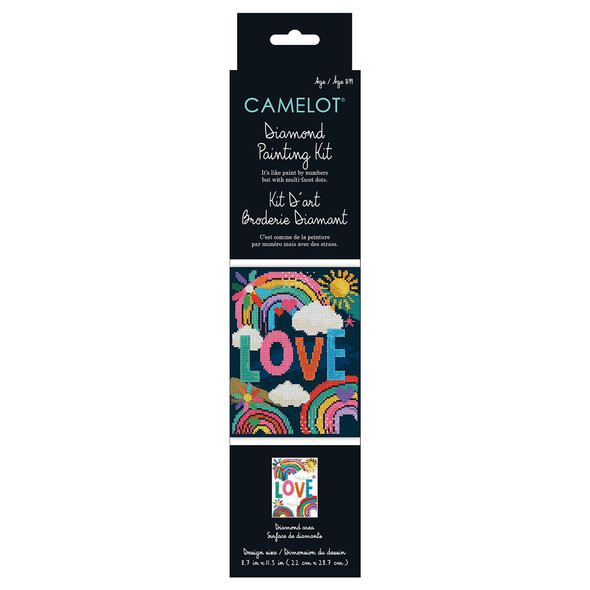 Camelot Dots Diamond Painting Kit Beginner Love