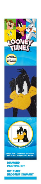 Camelot Dots Diamond Painting Kit Intermediate Looney Tunes Daffy Duck