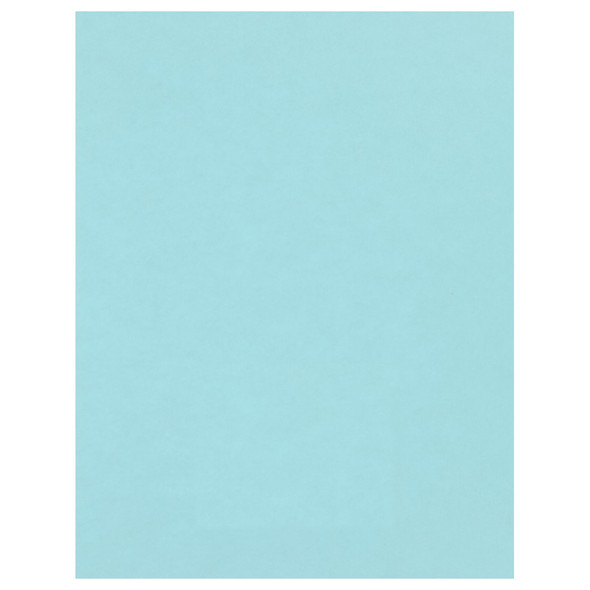 Paper Accents Cardstock 8.5 inch x 11 inch Smooth 60lb Baby Blue 1000pc Box