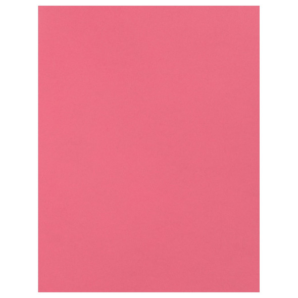 Paper Accents Cardstock 8.5 inch x 11 inch Smooth 65lb Rose 1000pc Box