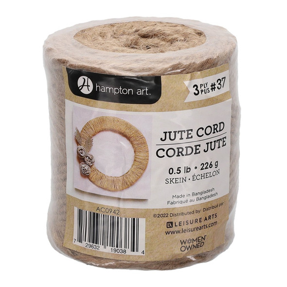 Hampton Art Jute 3ply #37 Natural 8oz