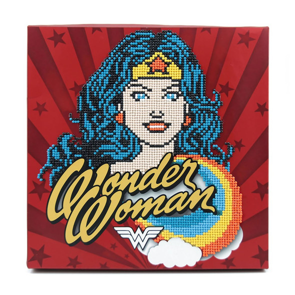 Camelot Dots Diamond Painting Kit Beginner Wonder Woman