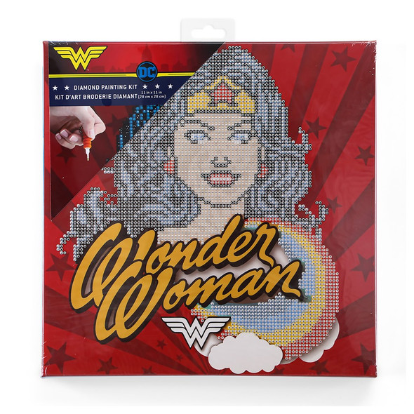 Camelot Dots Diamond Painting Kit Beginner Wonder Woman