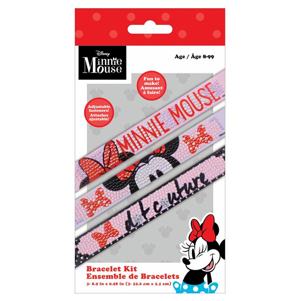 Camelot Dots Diamond Painting Kit Dotzie's Bracelet Minnie Mouse Couture