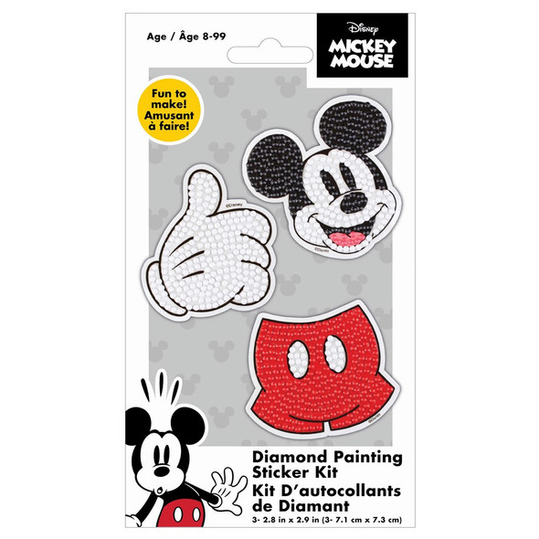 Camelot Dots Diamond Painting Kit Dotzie's Icon Sticker Disney Mickey