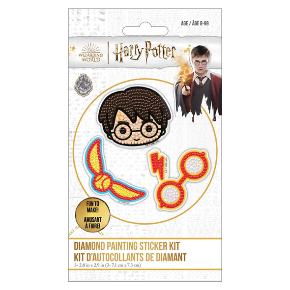 Camelot Dots Diamond Painting Kit Dotzie's Icon Sticker Harry Potter