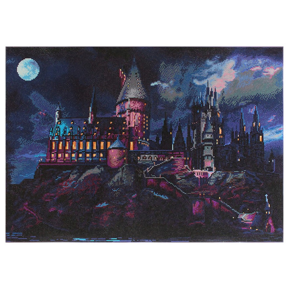 Camelot Dots Diamond Painting Kit Full Drill Hogwarts In Twilight