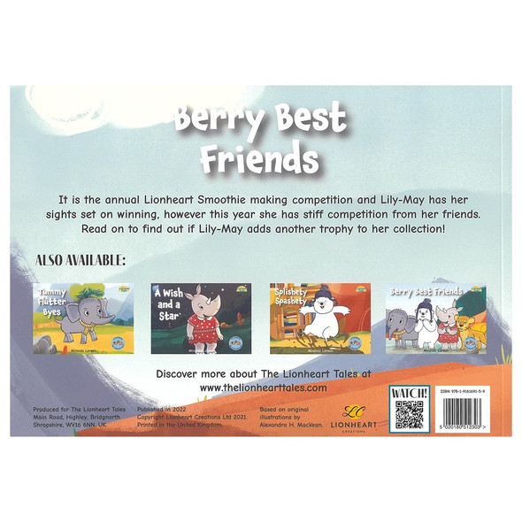 Manuscript Collection Lionheart Tales Berry Best Friends Story Book