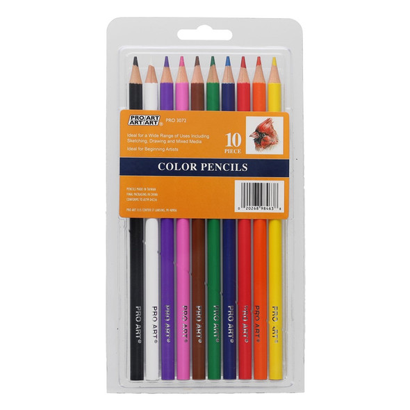 Pro Art Pencils Color Set 10pc