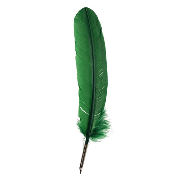 Manuscript Dip Pen Quill Green