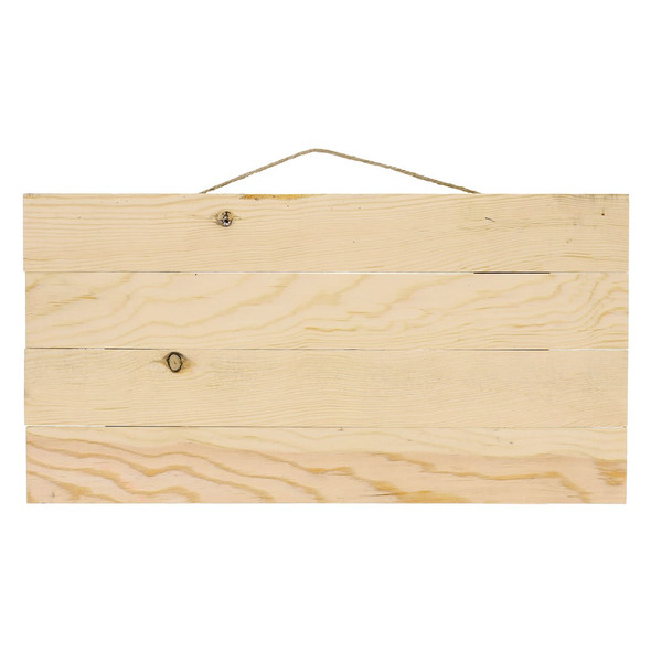 Good Wood By Leisure Arts Plaques Hanging Pallet Panel 16 inch x 8.25 inch