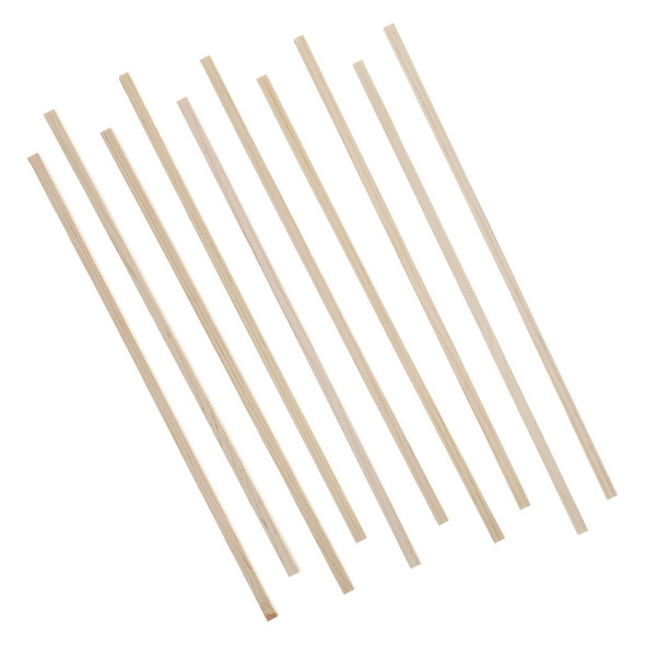 Good Wood Dowels 12 inch x ¼ inch Square Package 10pc Navy