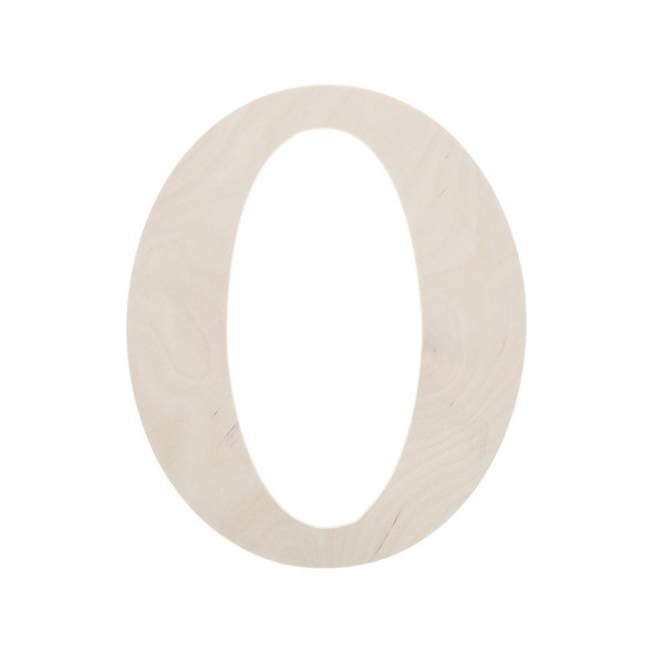 Good Wood By Leisure Arts Letters 9.5 inch Birch O