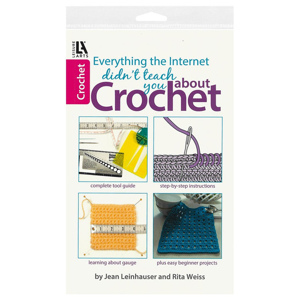Leisure Arts Reference Crochet Book Collection 2pc