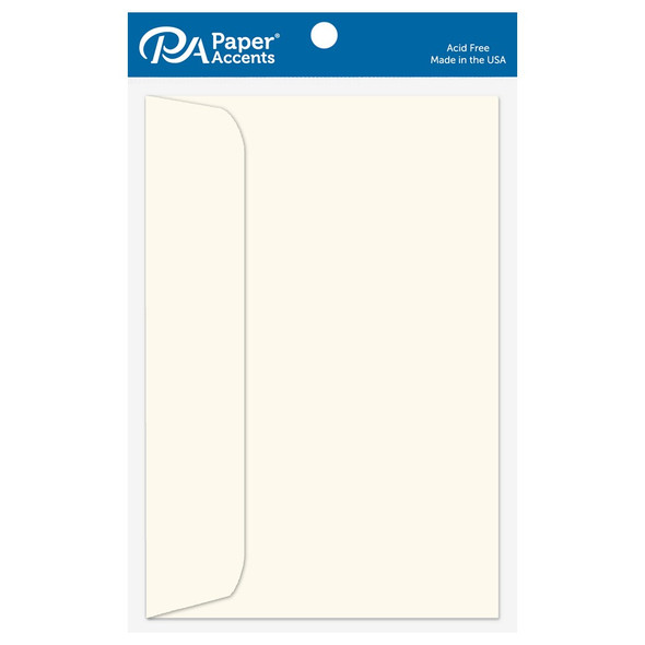 Paper Accents Envelopes 6 inch x 9 inch Cream 10pc