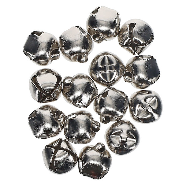 PA Essentials Jingle Bell 12mm 15pc Silver