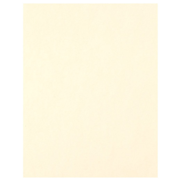 Paper Accents Cardstock 8.5 inch x 11 inch Smooth 74lb French Vanilla 1000pc Box