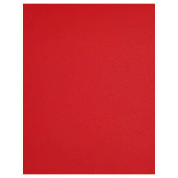 Paper Accents Cardstock 8.5 inch x 11 inch Smooth 65lb Schoolhouse Red 1000pc Box