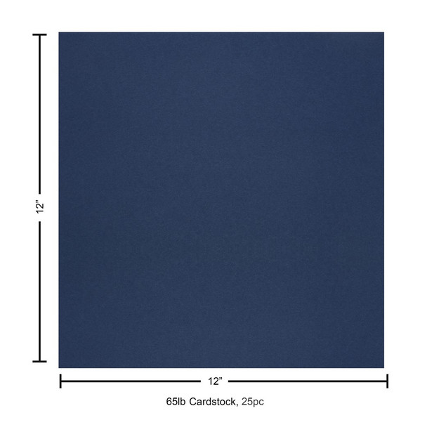 Paper Accents Cardstock 12 inch x 12 inch Stash Builder 65lb Chambray 25pc