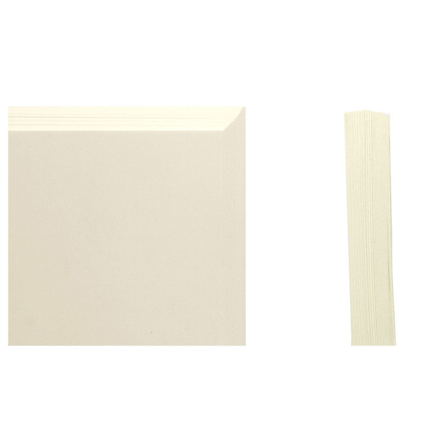 Paper Accents Stash Pack Cardstock 8.5 inch x 11 inch Cream 50pc