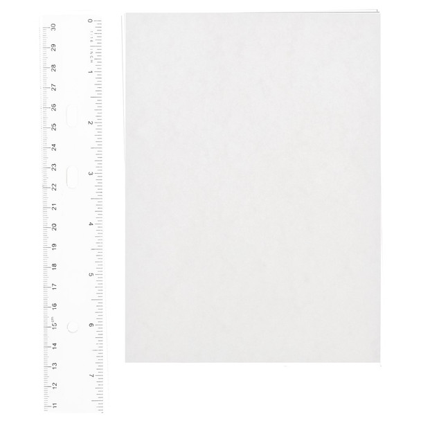Paper Accents Card Cardstock 5 inch x 7 inch White 25pc