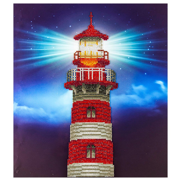 Diamond Art Kit Advanced 14 inch x 16 inch Light House