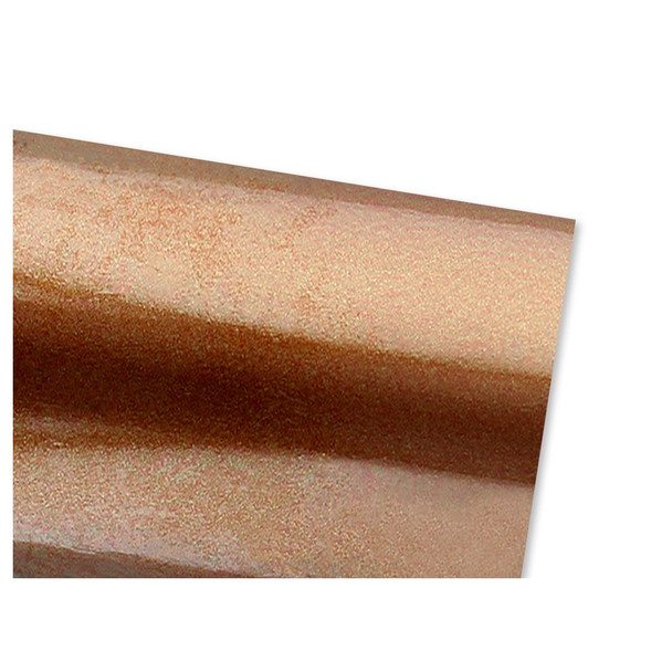 PA Vinyl Permanent Roll 12 inch x 48 inch Gloss Metallic Copper