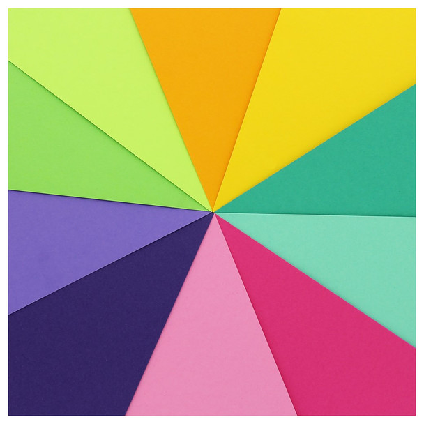 Paper Accents Cardstock Variety Pack 5 inch x 7 inch Rainbow 65lb Candy Duo 250pc