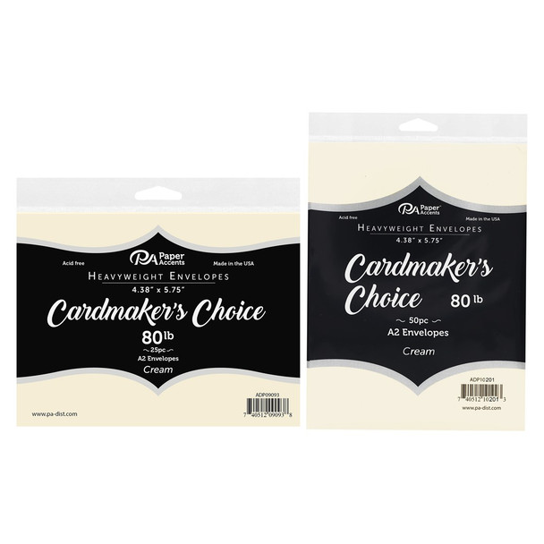 Paper Accents Envelopes Cardmakers Choice 4.38 inch x 5.75 inch 80lb Cream 25pc