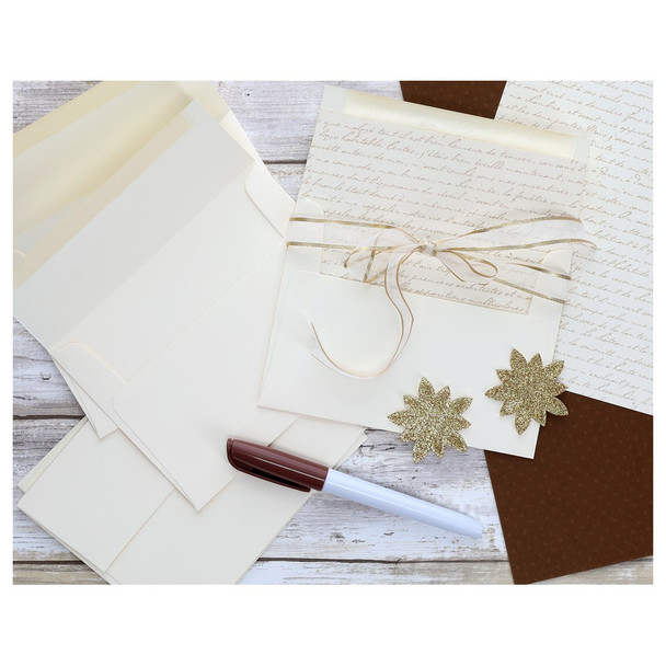 Paper Accents Envelopes Cardmakers Choice 4.38 inch x 5.75 inch 80lb Cream 25pc